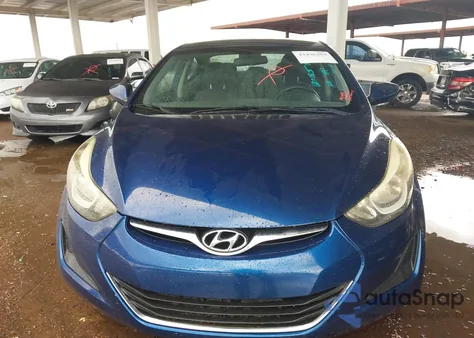 2016 Hyundai Elantra Se из США, поврежденный, VIN 5NPDH4AE2GH687085